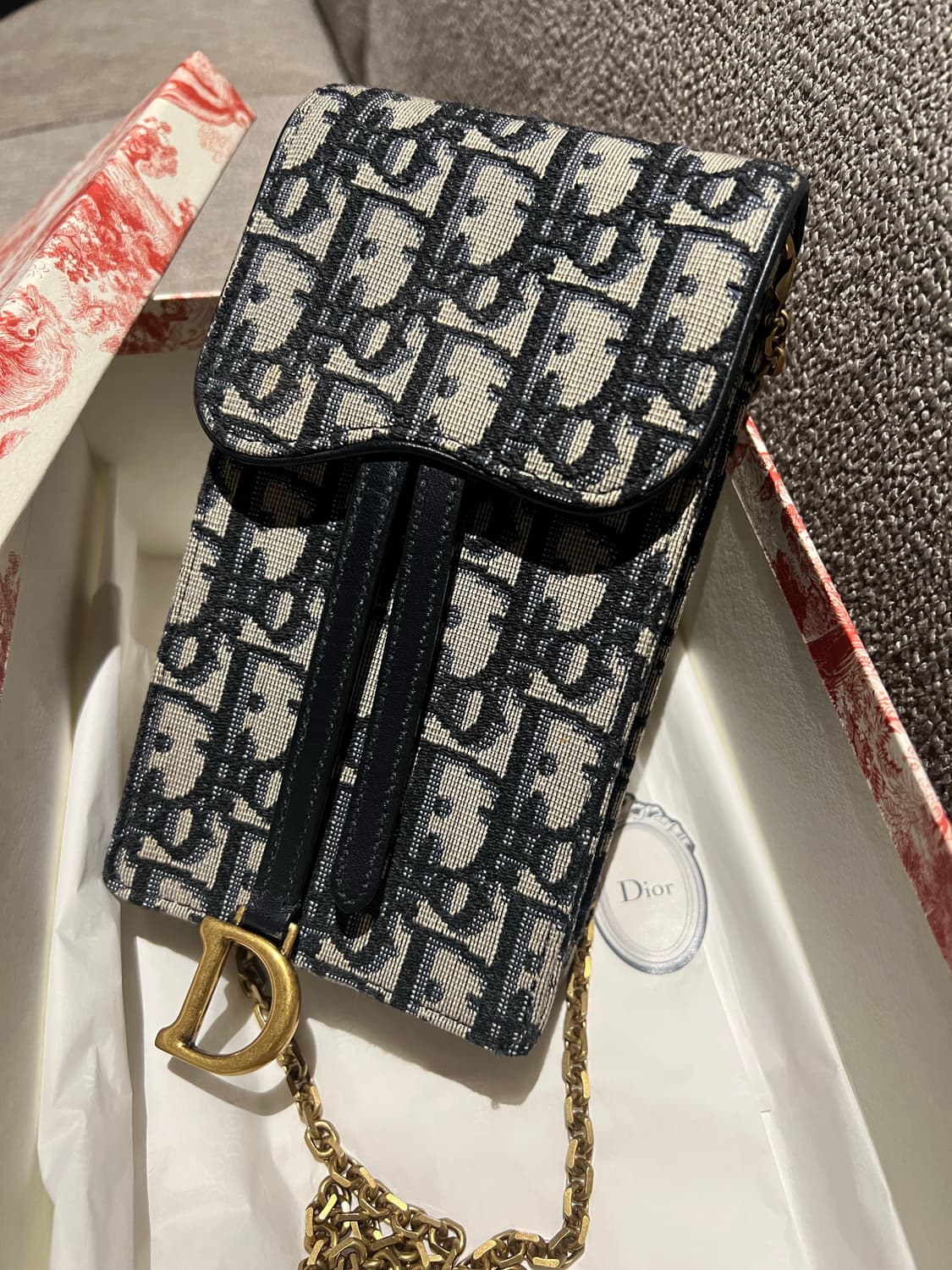 디올 오블리크 폰홀더백 상품이미지2