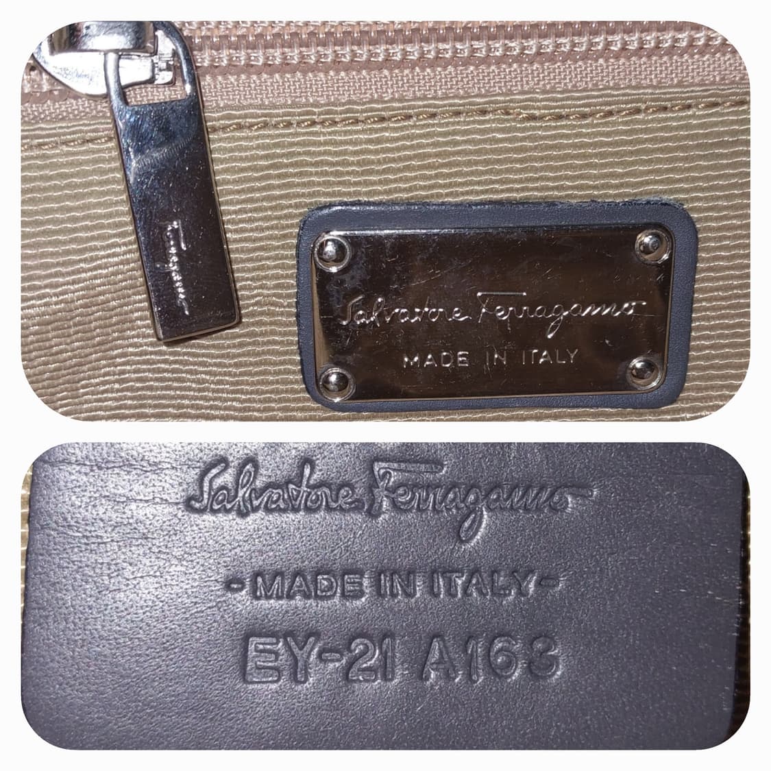 페라가모 캔버스 로고 숄더 호보백 (정품) 상품이미지10