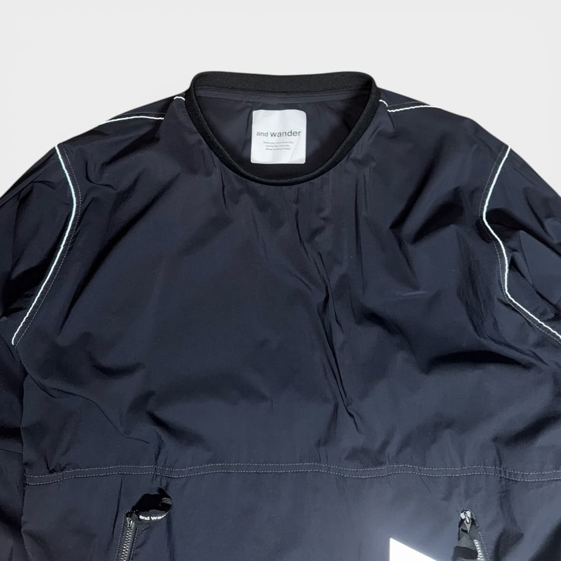 and wander Nylon Warm-Up Pullover 상품이미지5