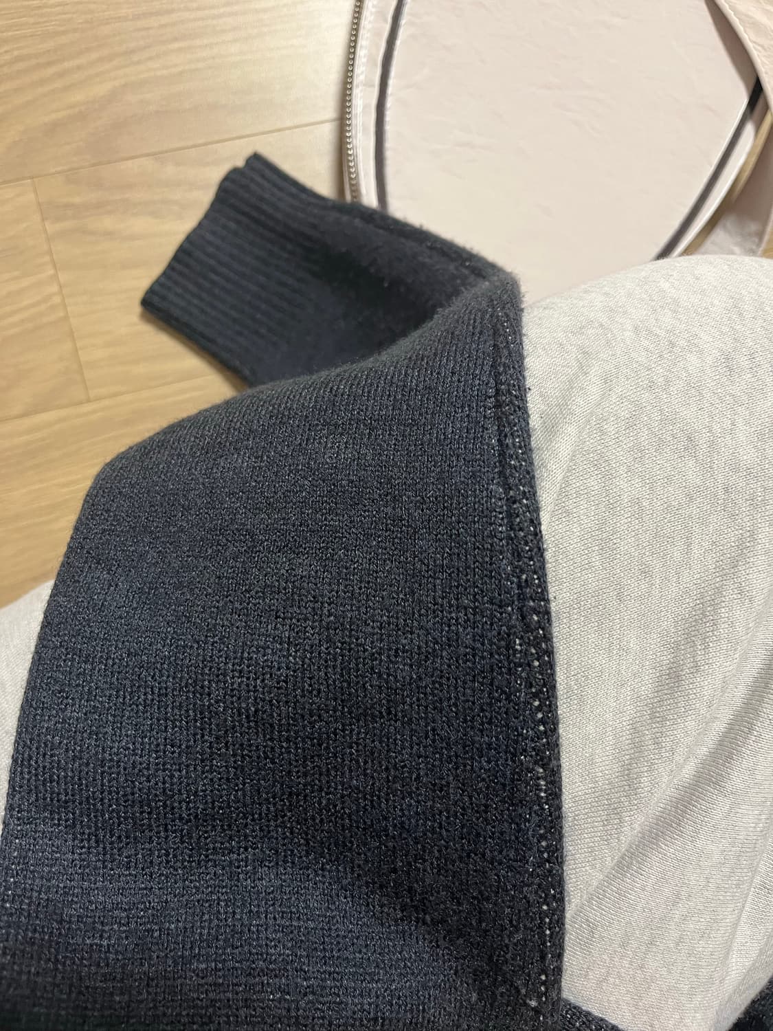 별 니트 집업 상품이미지5