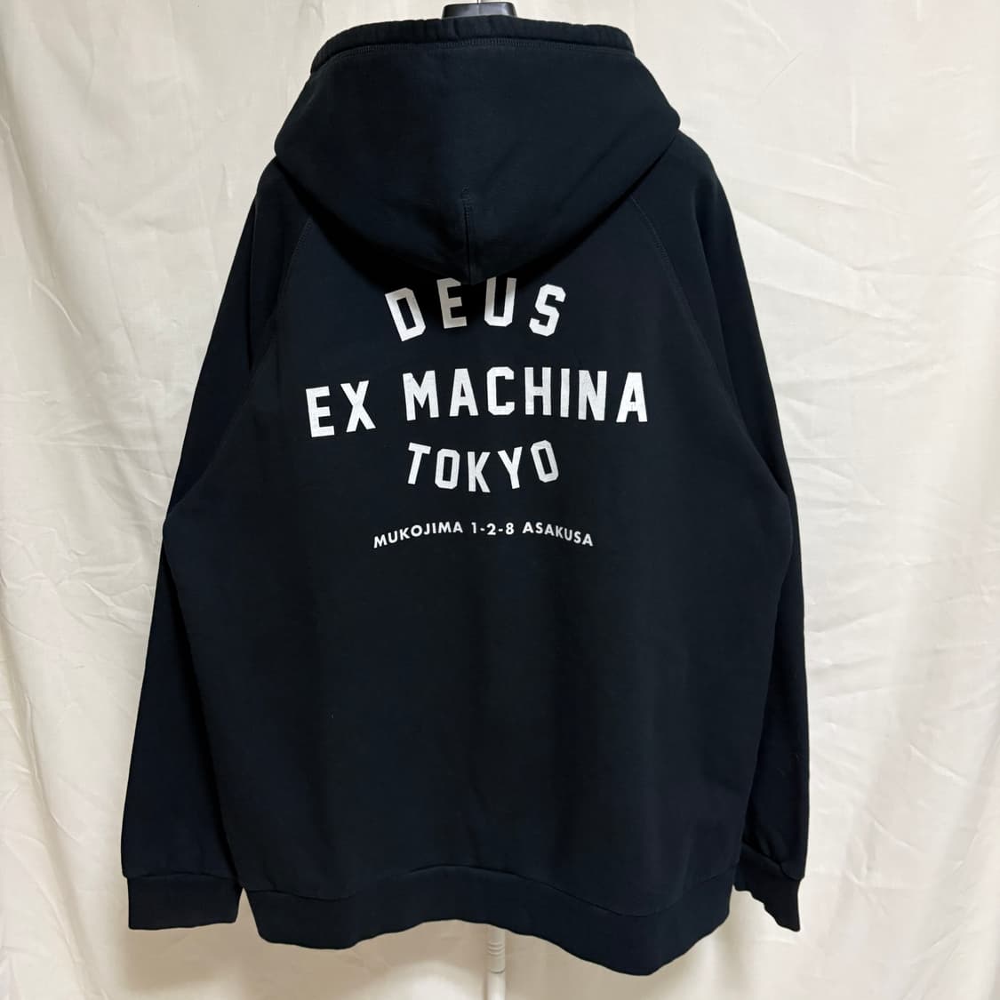 데우스 엑스 마키나 도쿄 후드티 / 블랙, 2XL 상품이미지7
