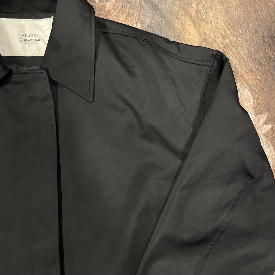 라퍼지스토어 블랙 크롭자켓 M 상품이미지2