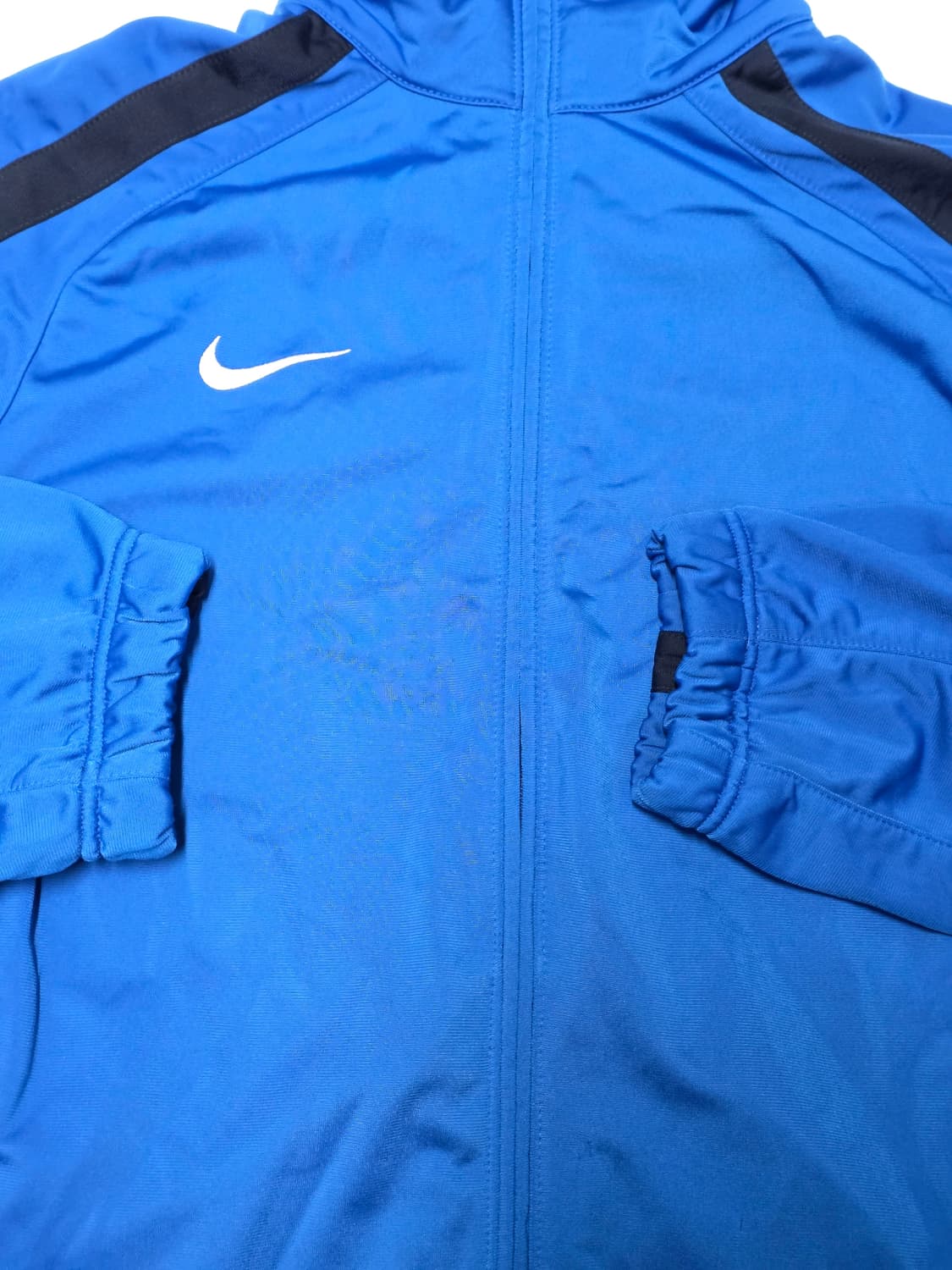 나이키 블루 집업 트랙저지 100 (실측 66/57)  상품이미지3