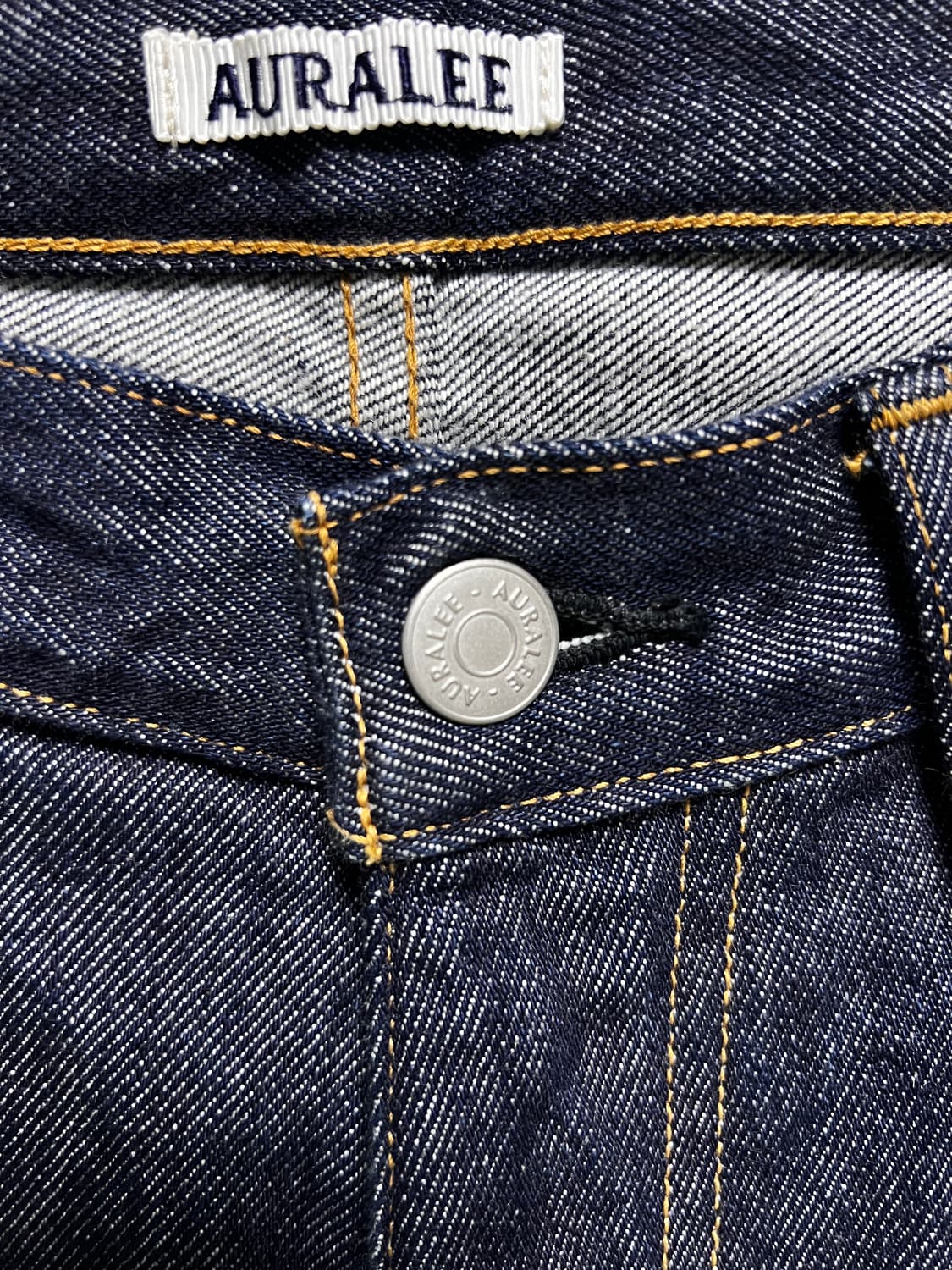 오라리 하드트위스티드 데님 32사이즈 상품이미지4