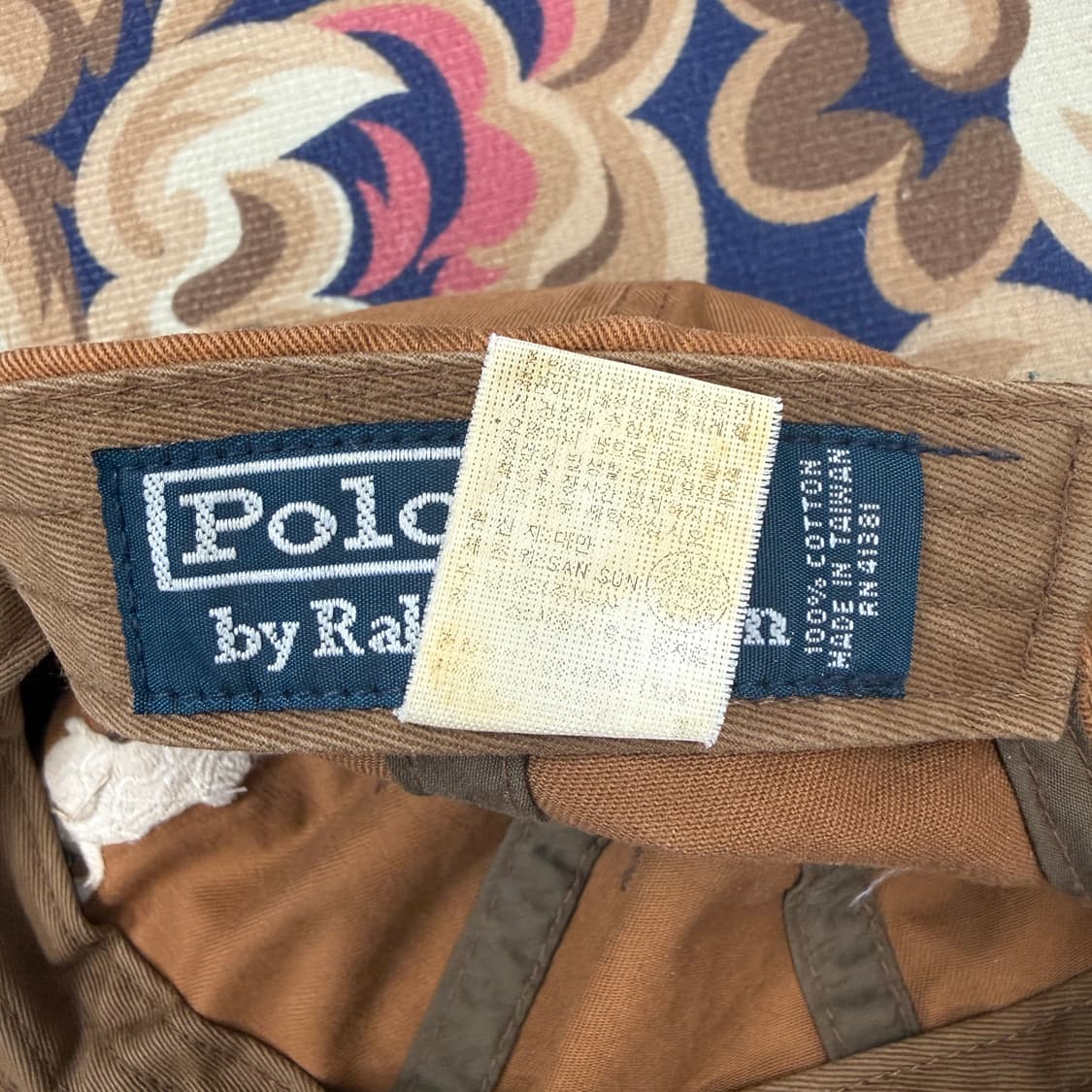 00s 폴로 랄프로렌 빅포니 볼캡(브라운) 상품이미지7