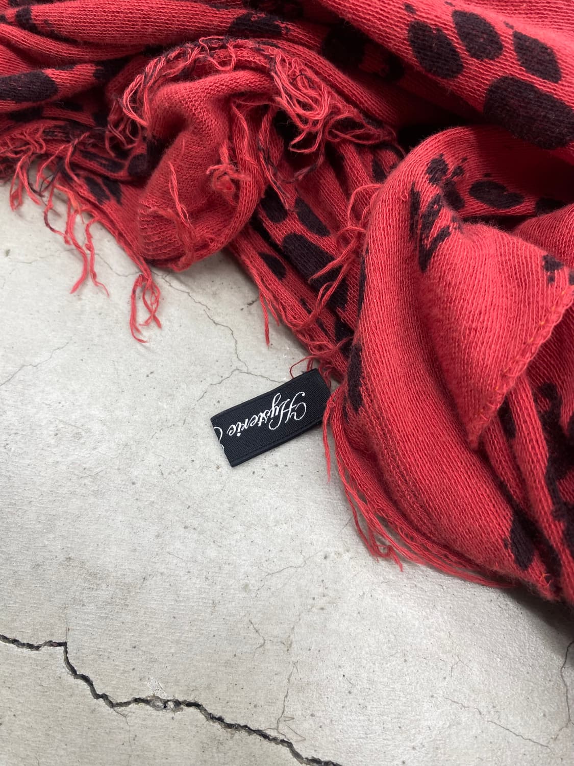 히스테릭 글래머 캣 포즈 스카프 상품이미지5