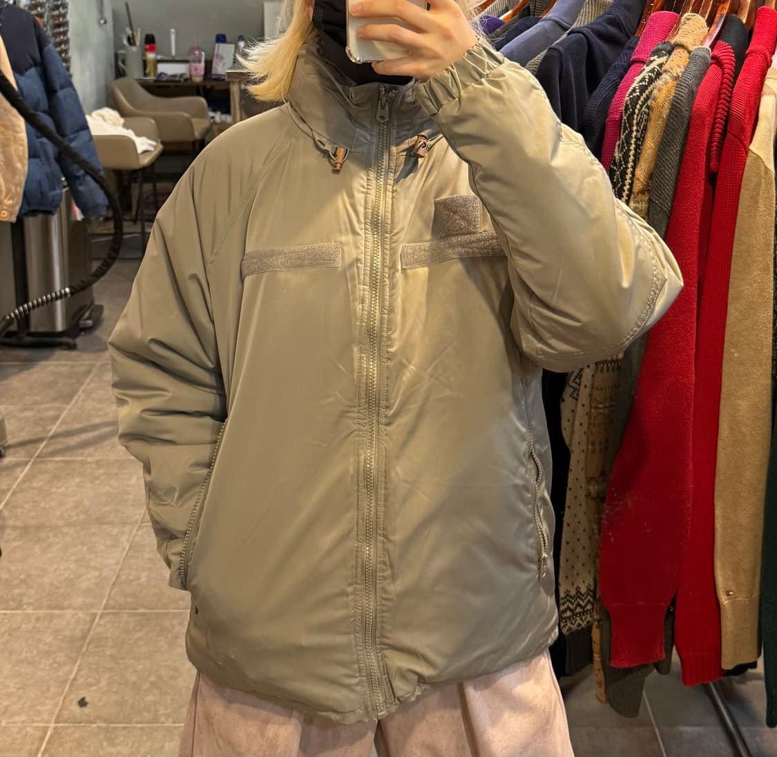 [NO.9] Grooverhyme 프리마로프트 파카 상품이미지1