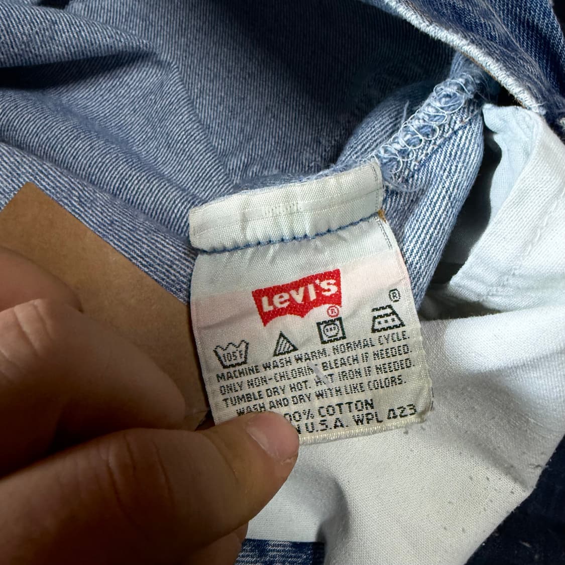 90‘s 리바이스 501 스트레이트 핏 데님 팬츠 36 상품이미지5