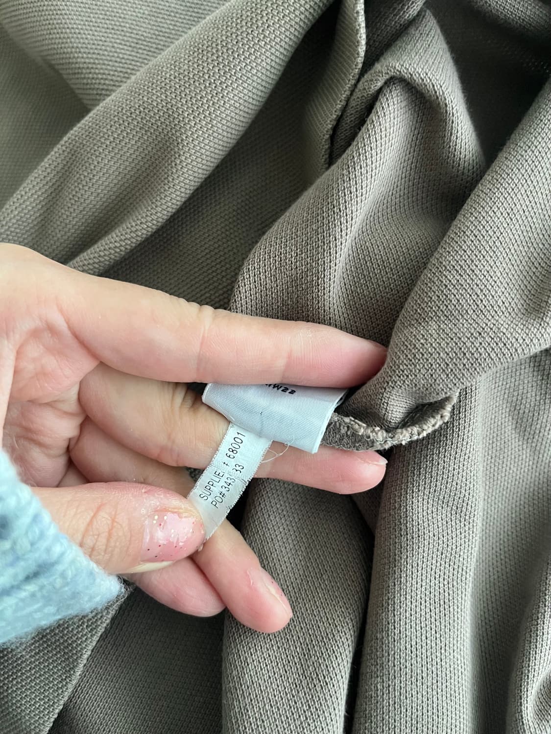 L) 폴로 랄프로렌 긴소매 카라 티셔츠 브라운 상품이미지5