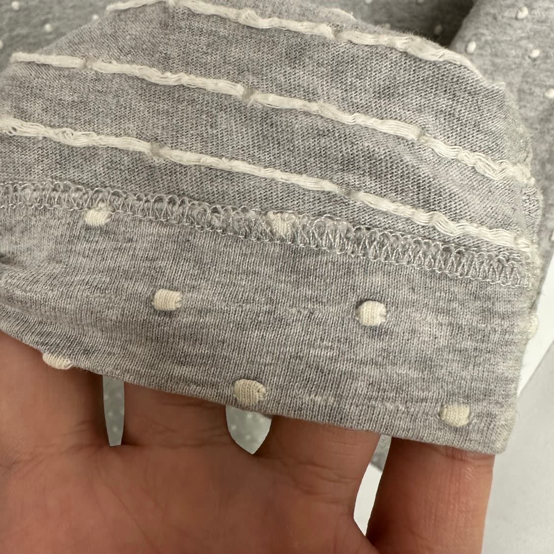 아워레가시 자카드 도트 롱슬리브 상품이미지6