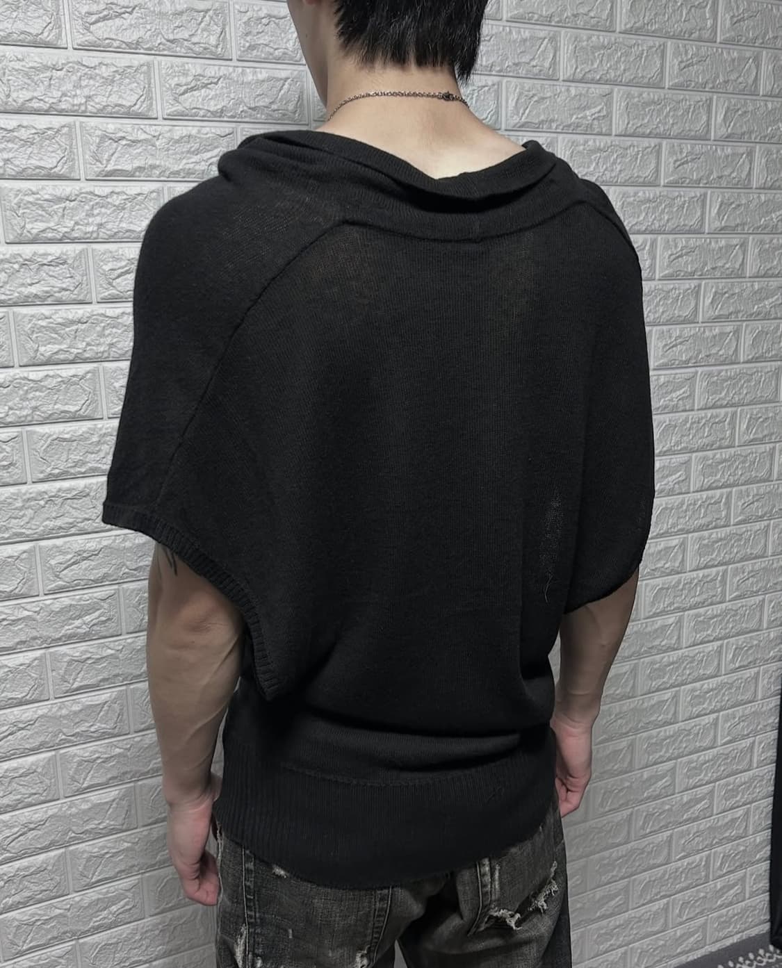 Armani exchange wool drape sleeveless 상품이미지2