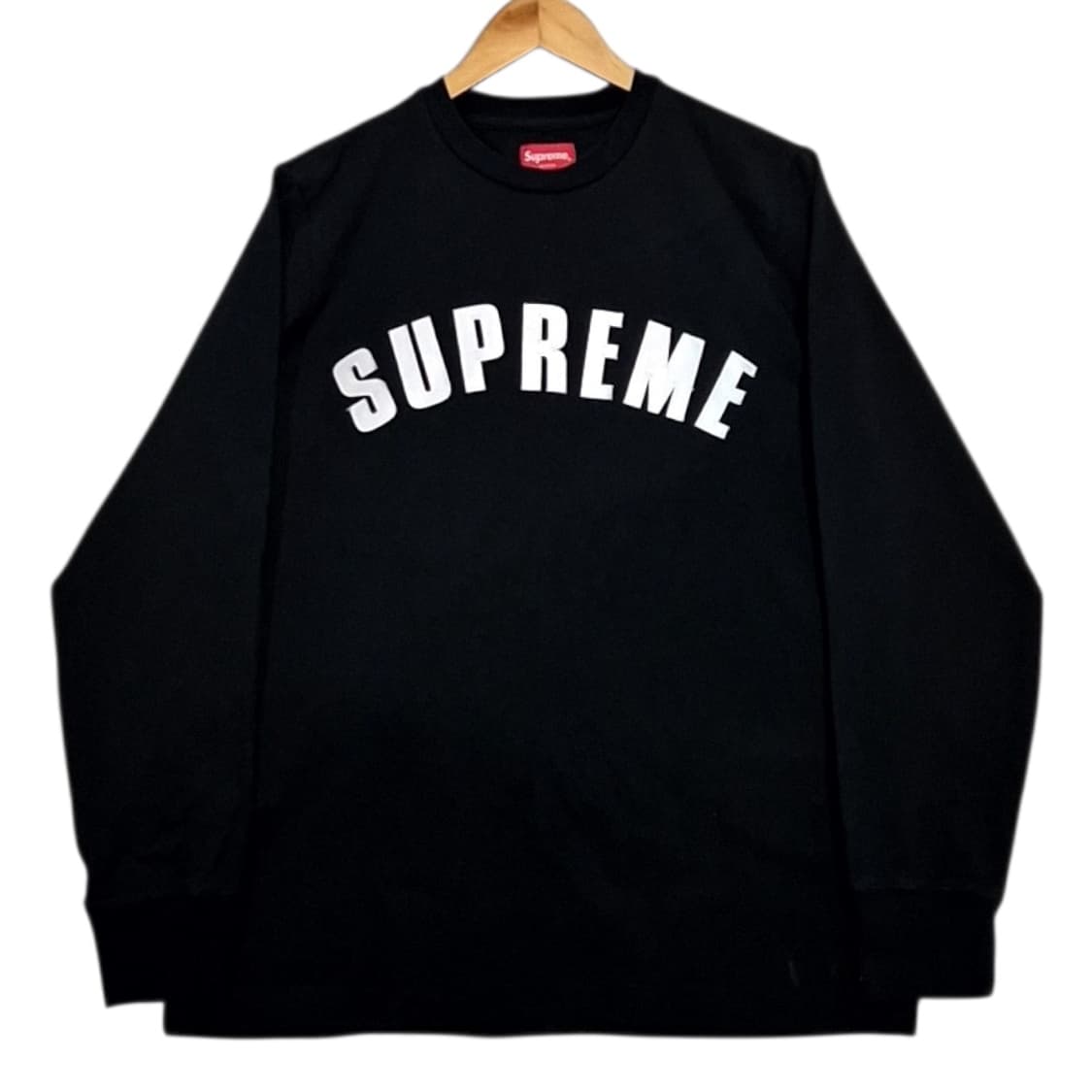 슈프림 아치로고 롱슬리브 상품이미지1
