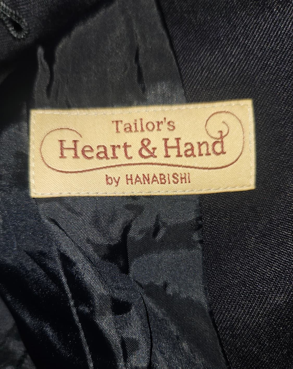 hanabishi 사와코 라운드카라 네이비 자켓 상품이미지4