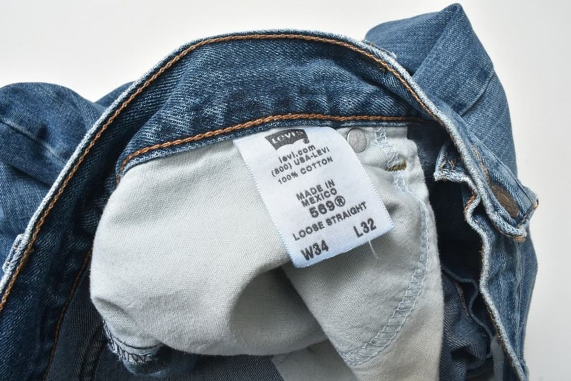 리바이스 569 청바지 데님팬츠 34 N1189 상품이미지5