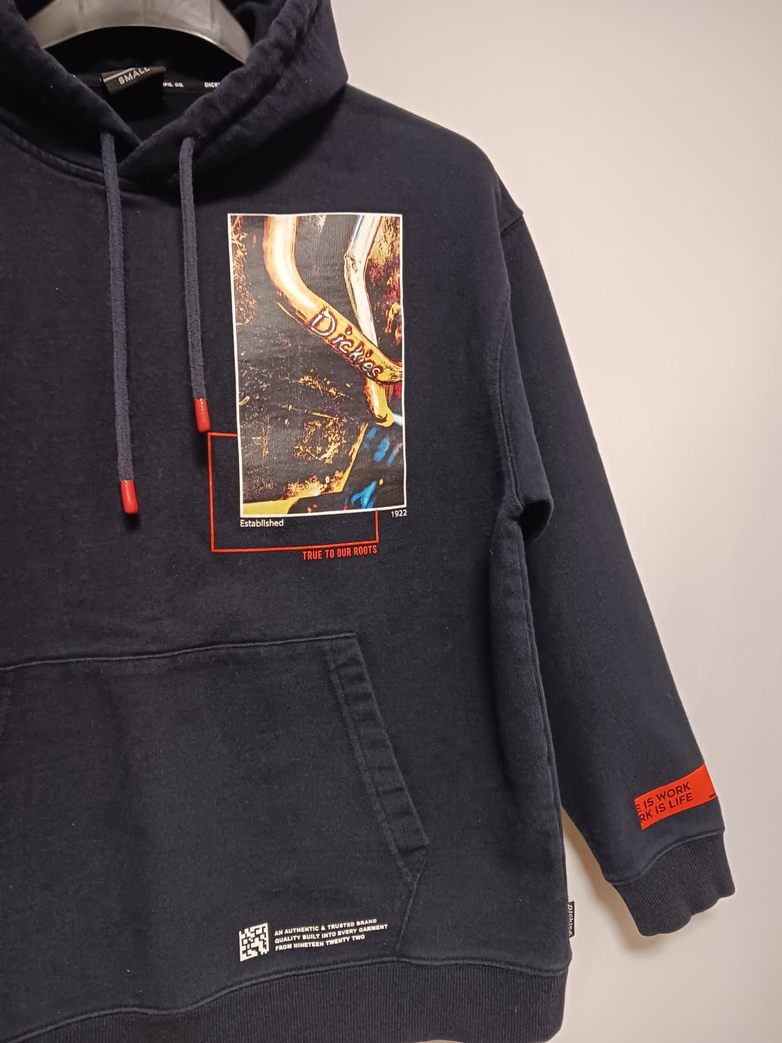 디키즈 패치워크  프린트 후드티셔츠 상품이미지2