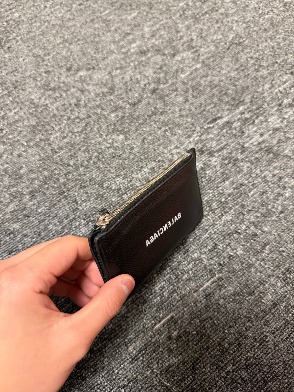 [ONE SIZE] 발렌시아가 캐쉬 라지 롱 코인 리버스 로고 카드지갑 상품이미지2