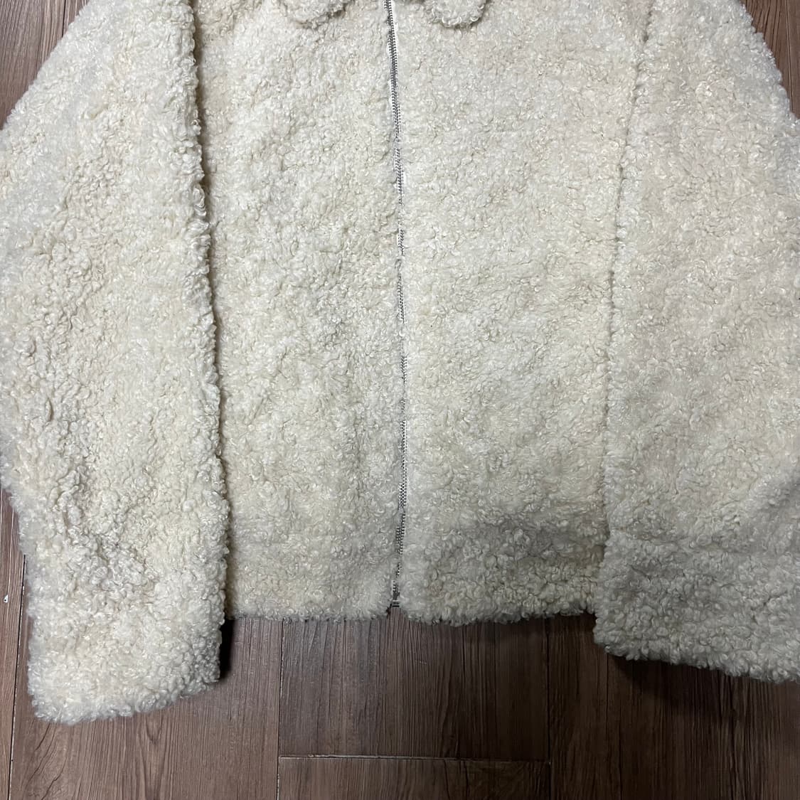 [Zara] 자라 화이트 퍼자켓 상품이미지6