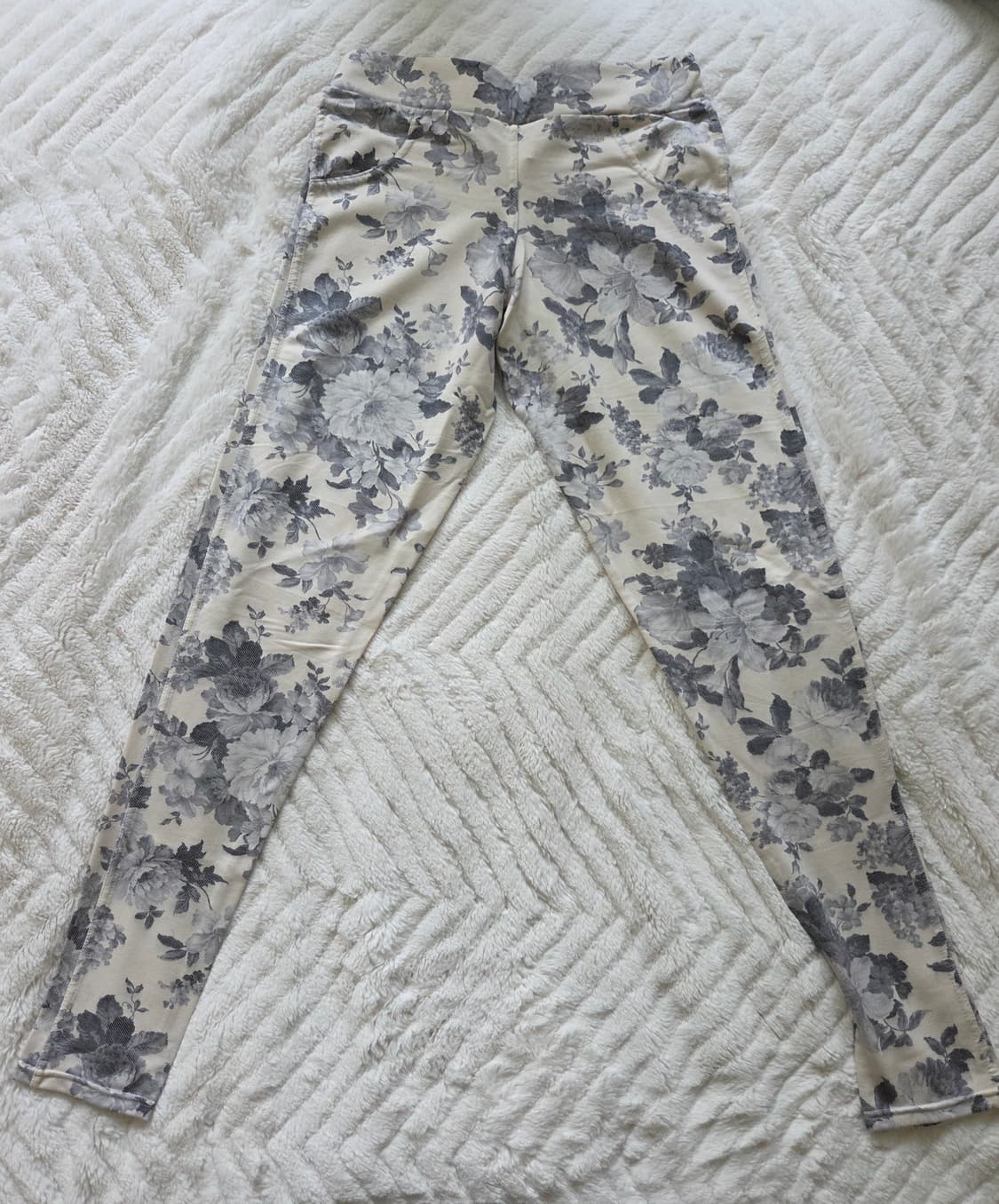 아카이브 꽃무늬 포인트  레깅스 팬츠 상품이미지2