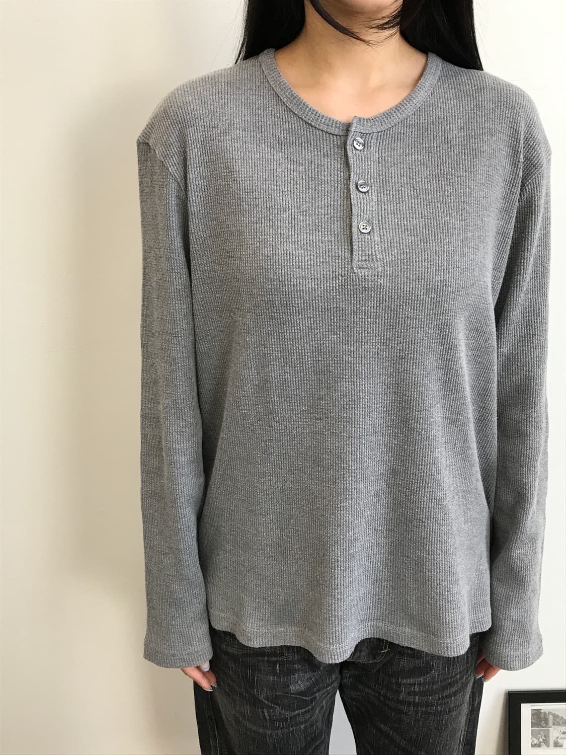 Ciaopanic Henley Long Sleeve Tee 상품이미지3