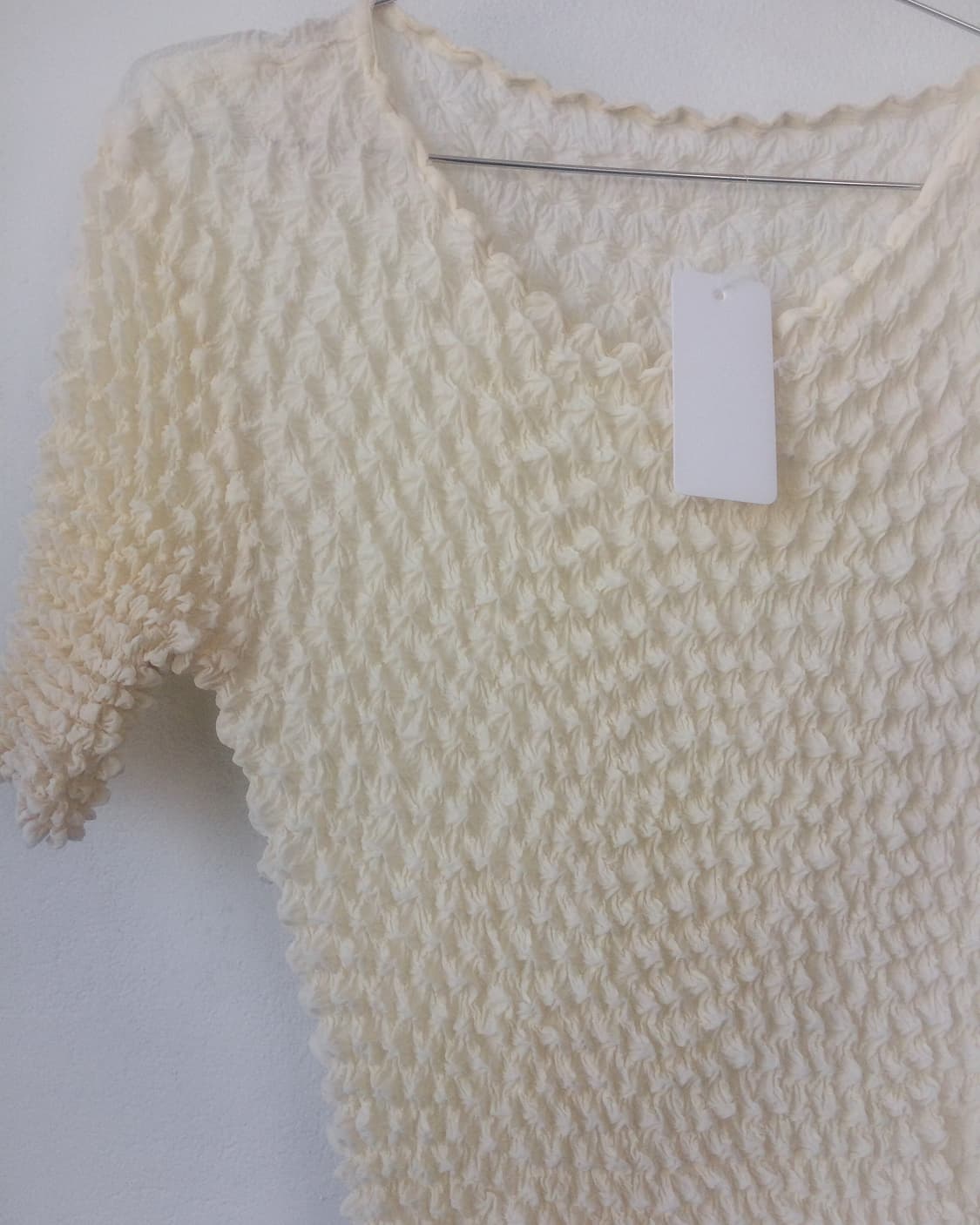 Pleats popcorn top 상품이미지4