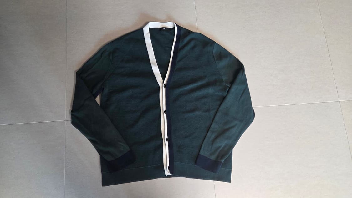 시스템 옴므 엠보싱 베색 가디건  상품이미지3