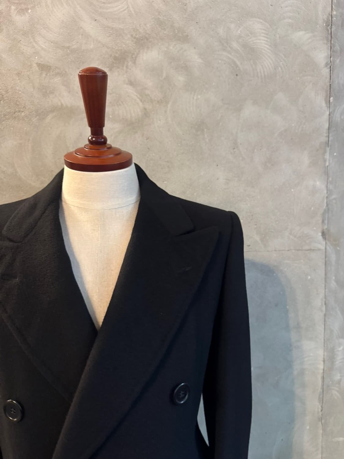 체스터베리 캐시미어 울 더블 브레스티드 코트 100~103 상품이미지3