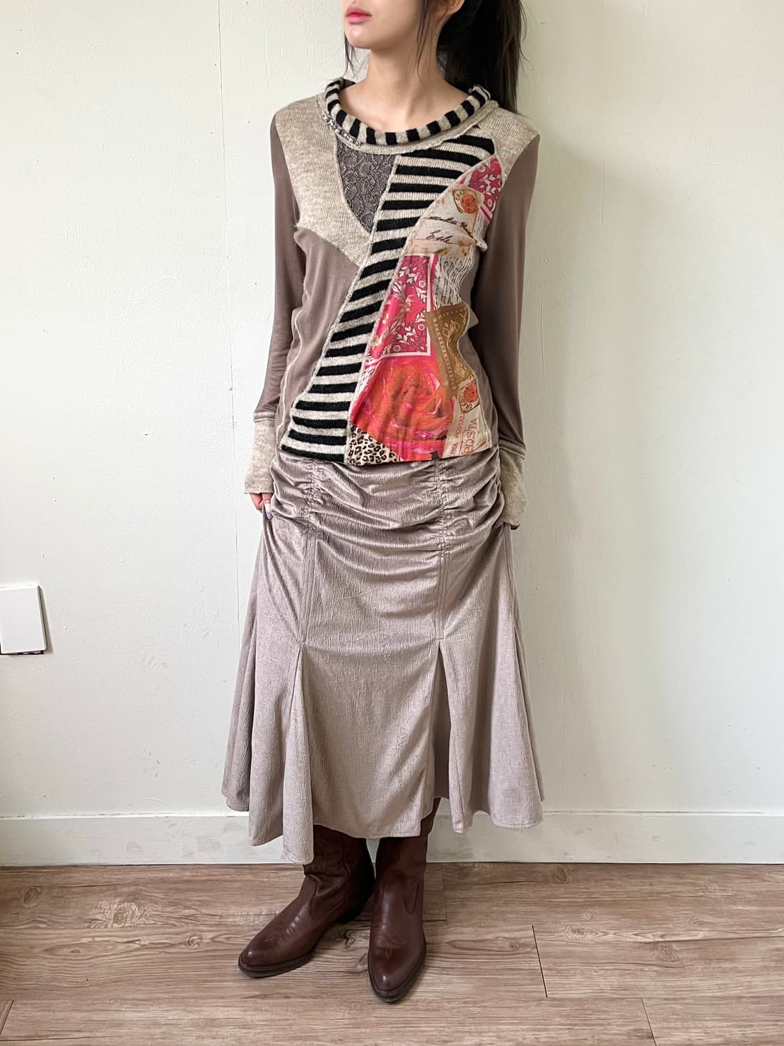 Mr.Giuly 아트 스웨터 상품이미지6