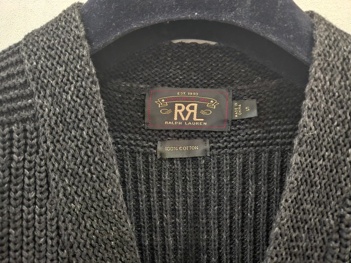 랄프로렌 더블알에 RRL 콘초 울 가디건 100사이즈 상품이미지5
