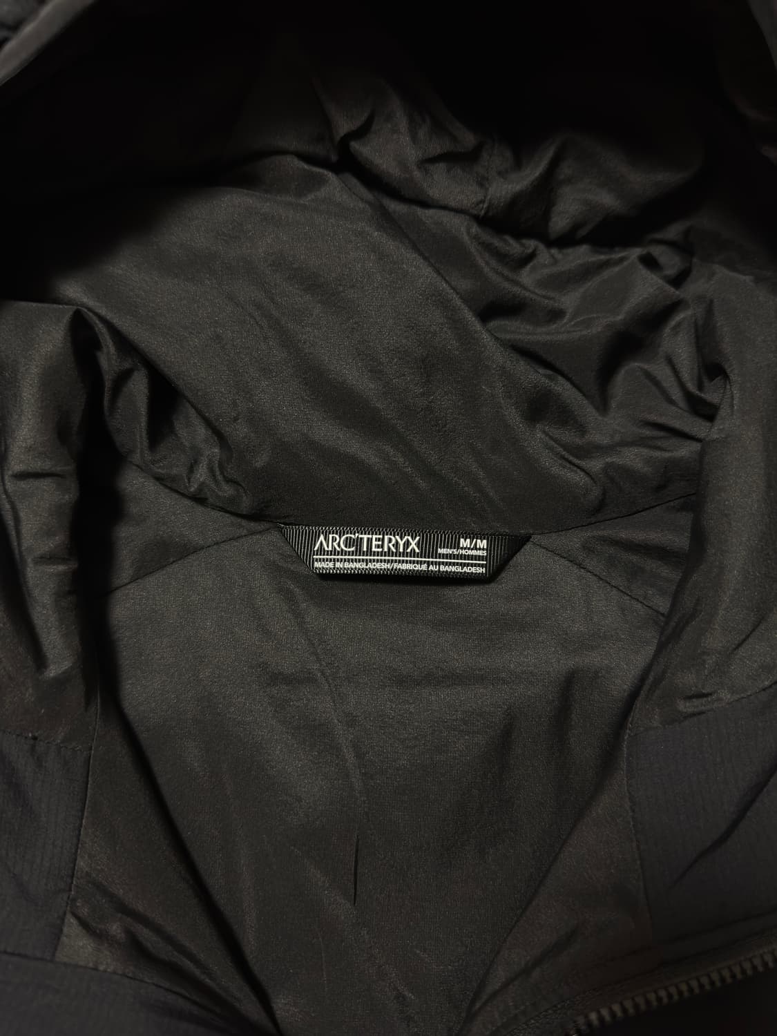 (S급) 아크테릭스 아톰 LT 후디 블랙 M 상품이미지6