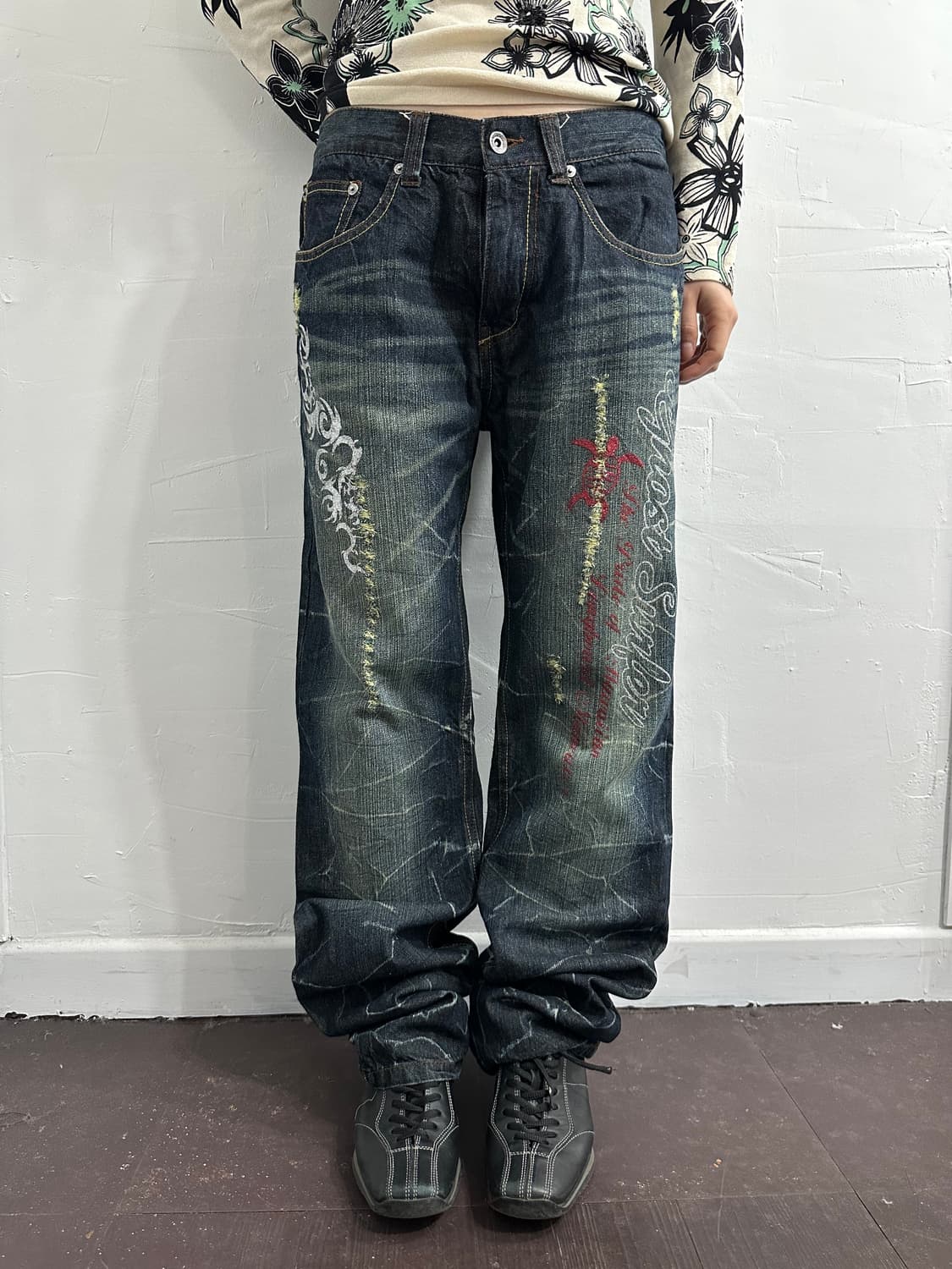 nylaus denim pants 상품이미지1
