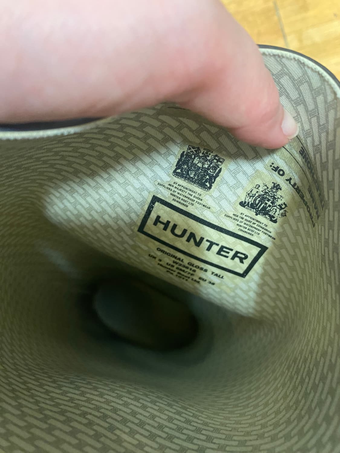 헌터 레인부츠 38(240-245) 상품이미지3