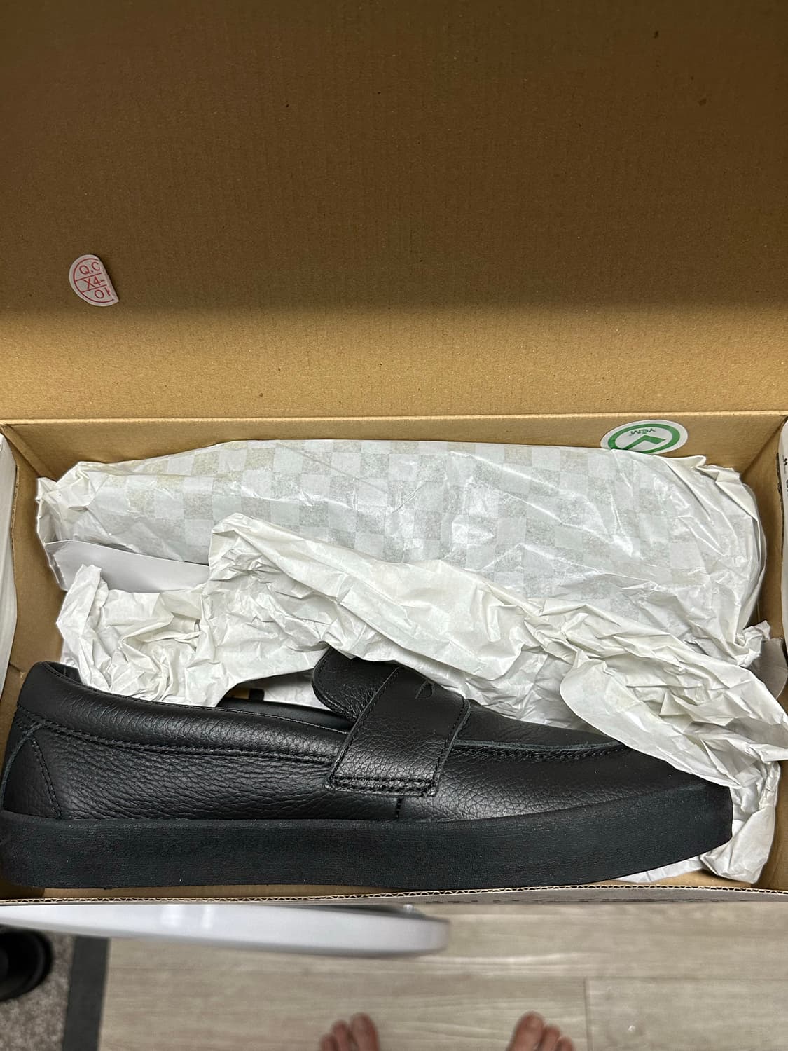 280 반스 로퍼 블랙 새상품 상품이미지1