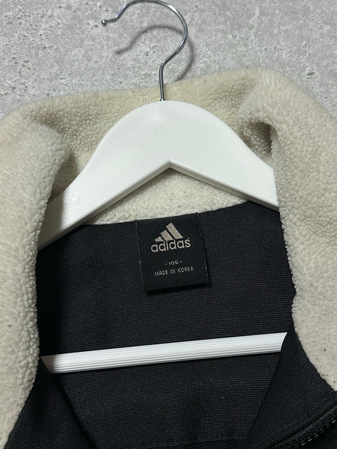 아디다스 마샬아츠 백로고 하이넥 봄버자켓 상품이미지5