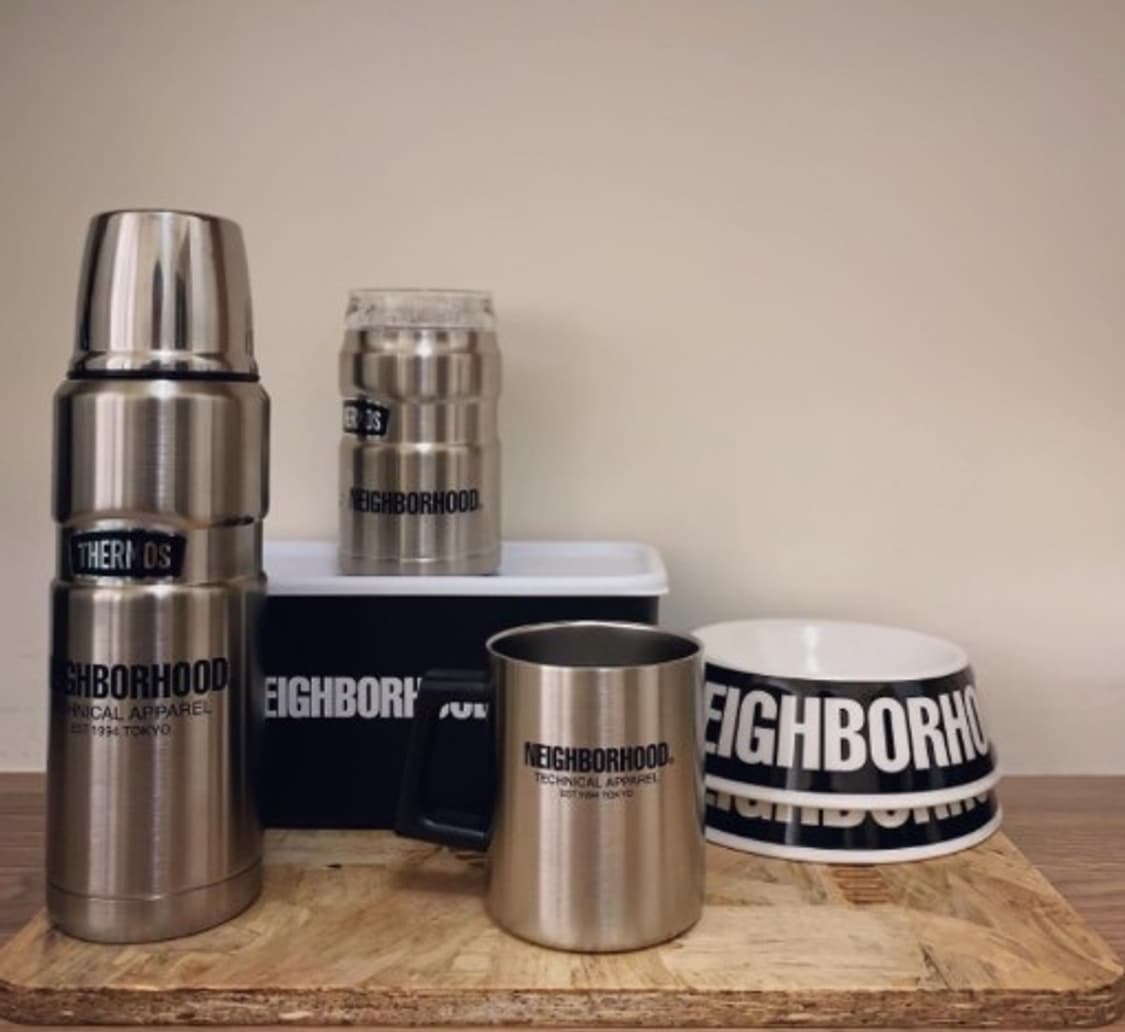 네이버후드 x 써모스 SS 머그 실버  상품이미지4