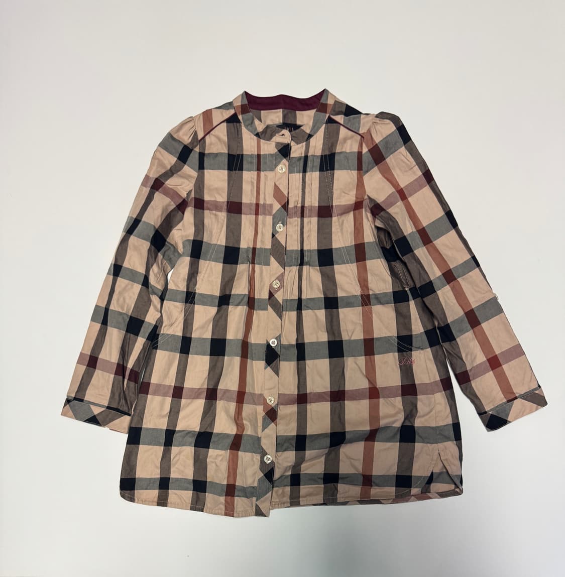 닥스 daks 키즈 시그니처 체크 셔츠 블라우스 140 상품이미지1