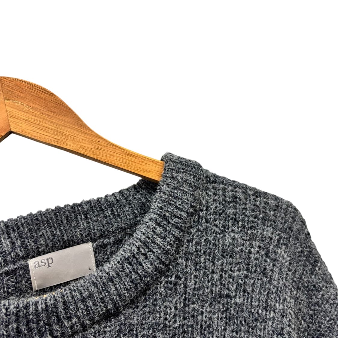 애습 asp 울 알파카 니트 상품이미지3