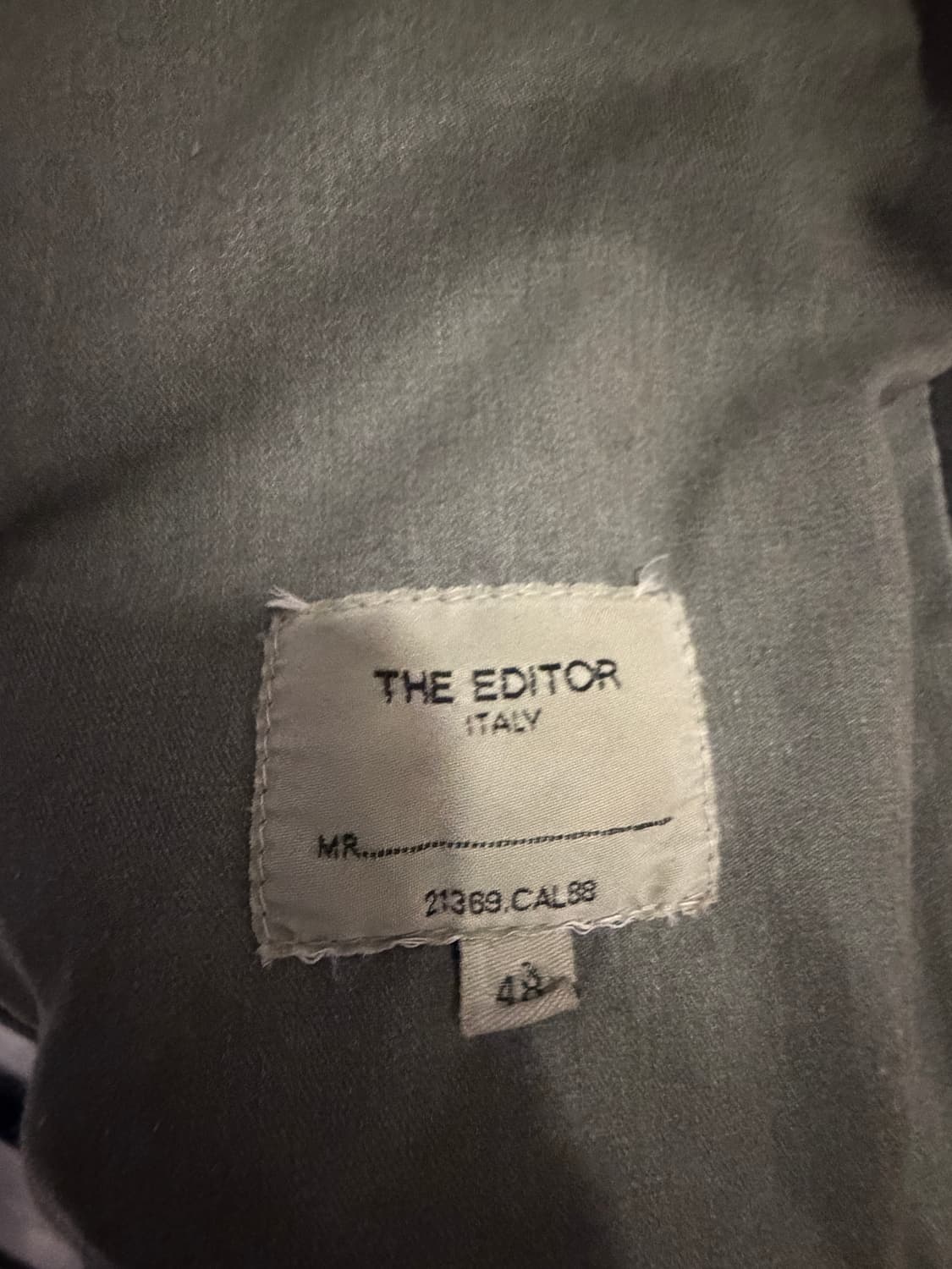 더 에디터 코어 내피 롱 야상 점퍼 상품이미지4