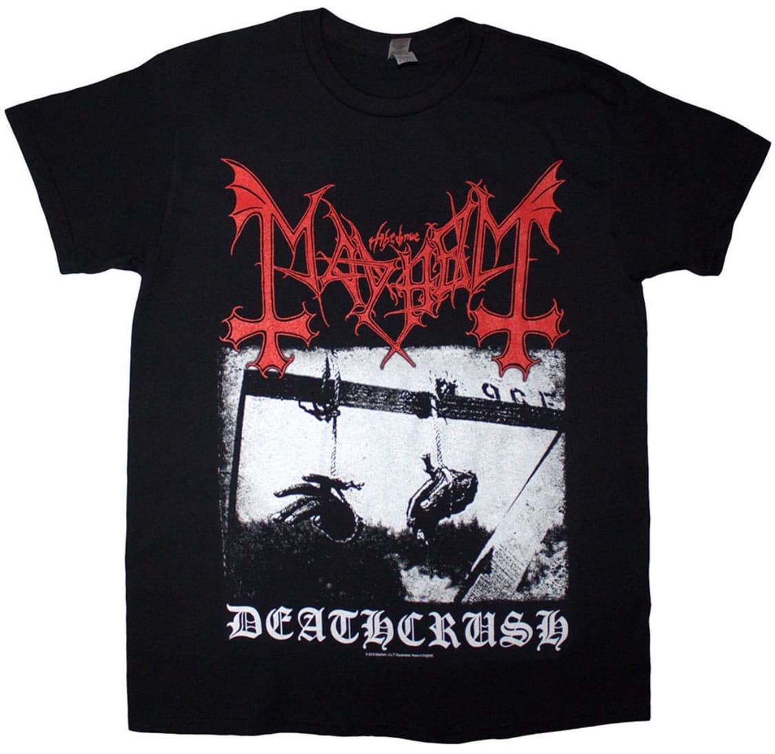 공식 MAYHEM 메이헴 Deathcrush 반팔 티셔츠 상품이미지1
