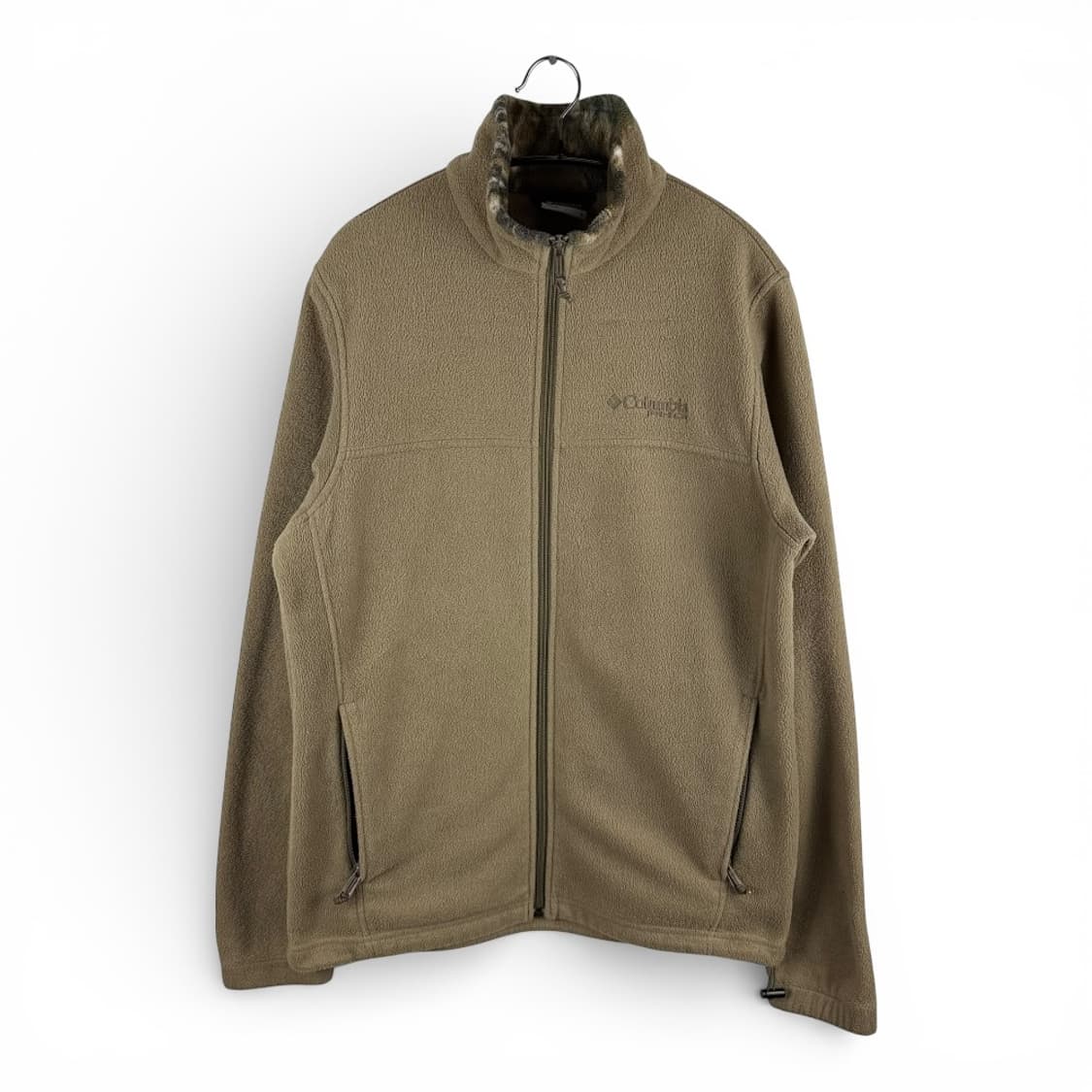 S) 컬럼비아 플리스 집업 자켓 카키 상품이미지1