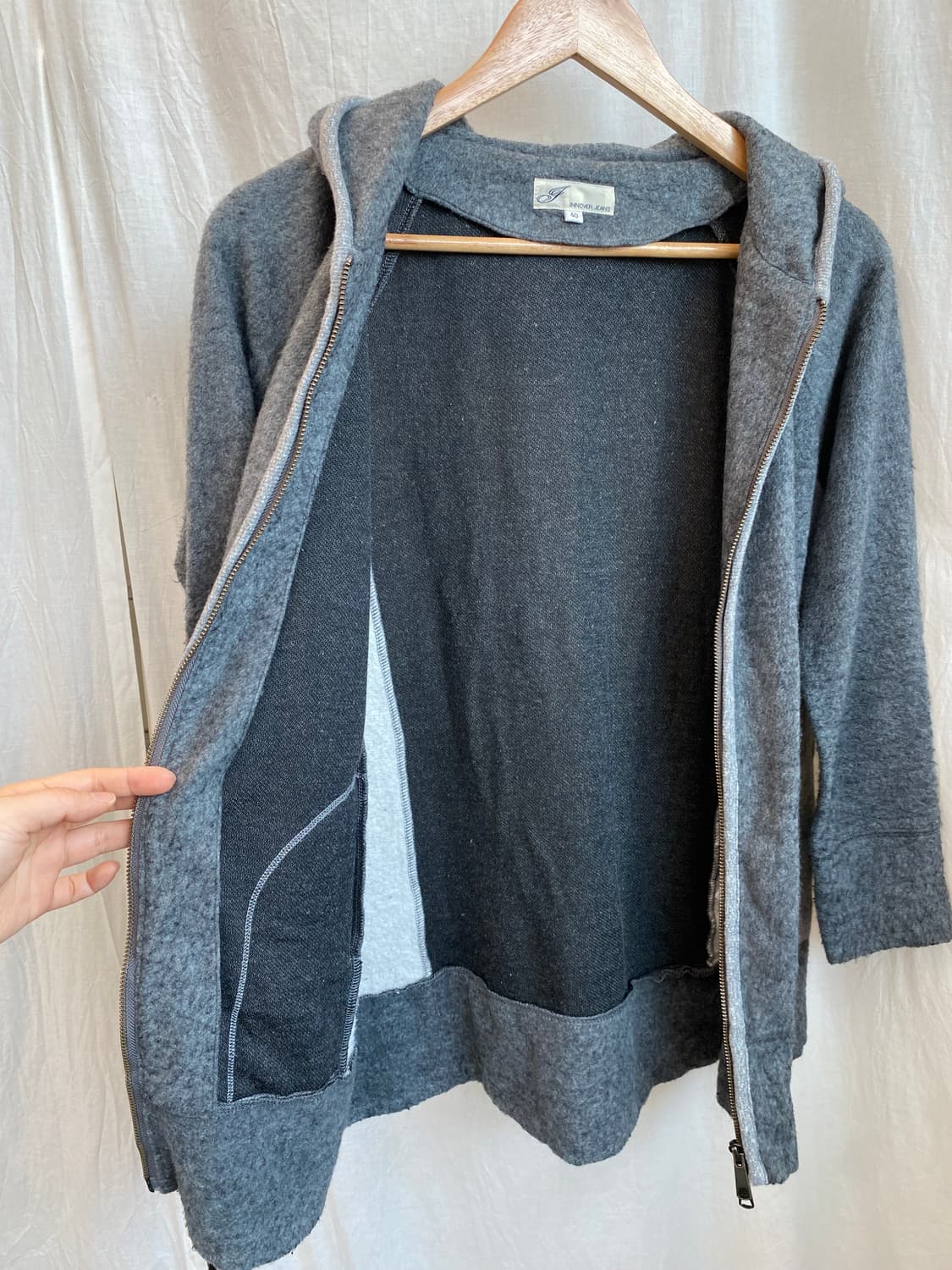 INNOVER JEANS 투웨이 집업자켓(M-L) 상품이미지10