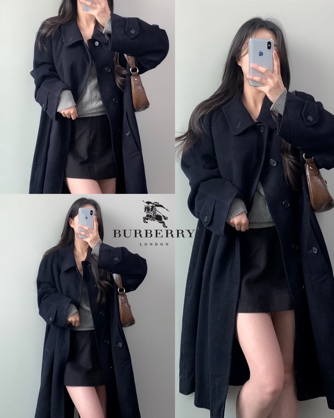 버버리 캐시미어 롱코트  상품이미지1