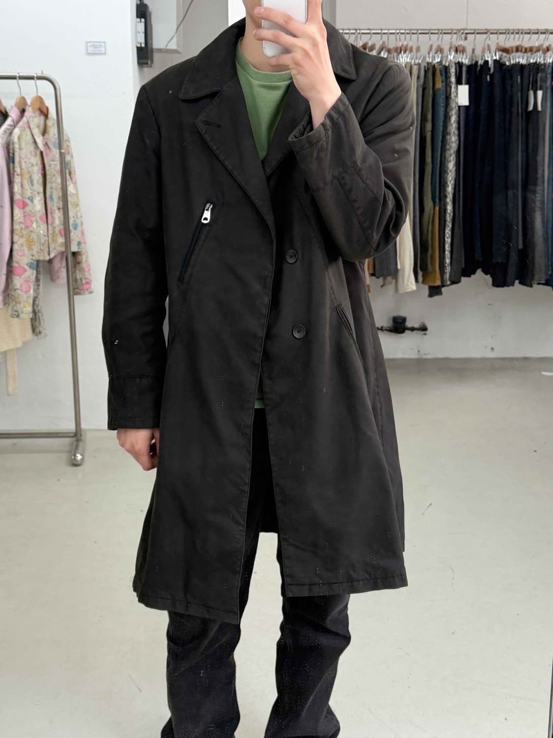 90s 엠포리오 아르마니 코트 상품이미지3