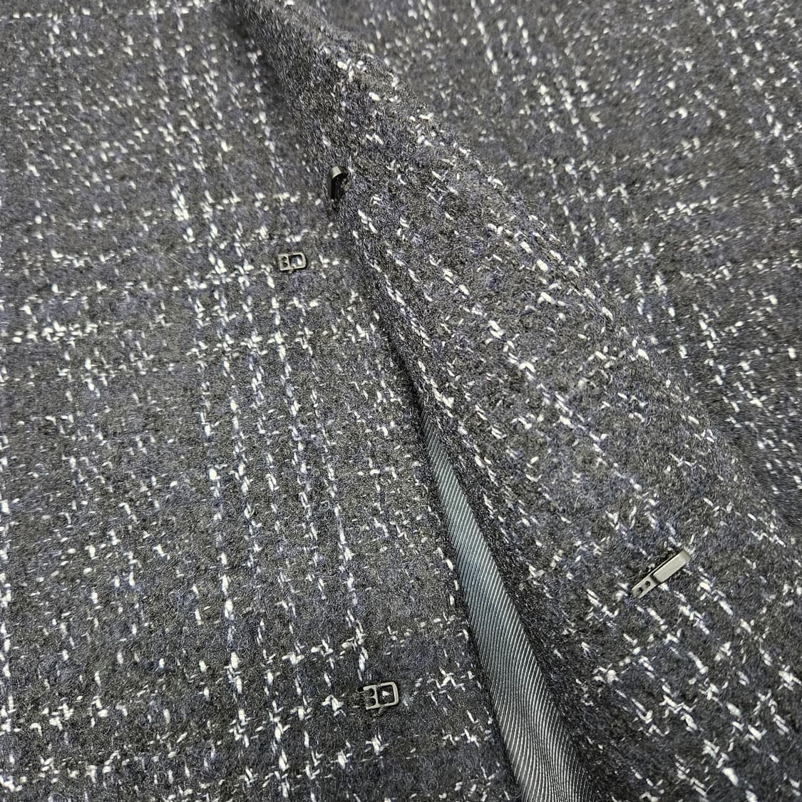 미착용 리버클래시 트위드 롱 코트 남자100 상품이미지10