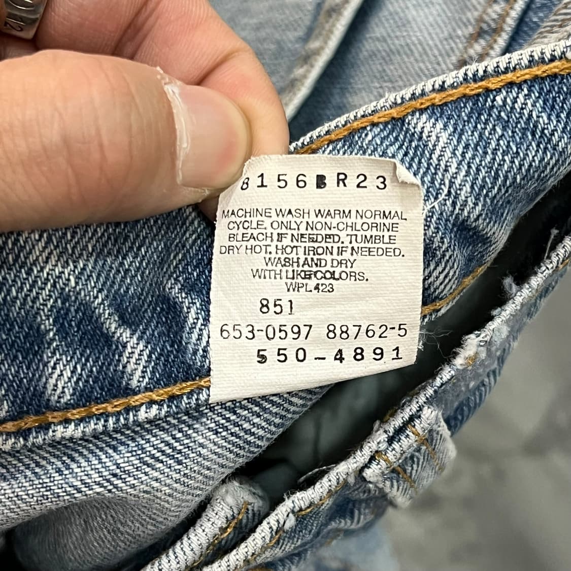 USA 리바이스550 데님팬츠 y14170 상품이미지9