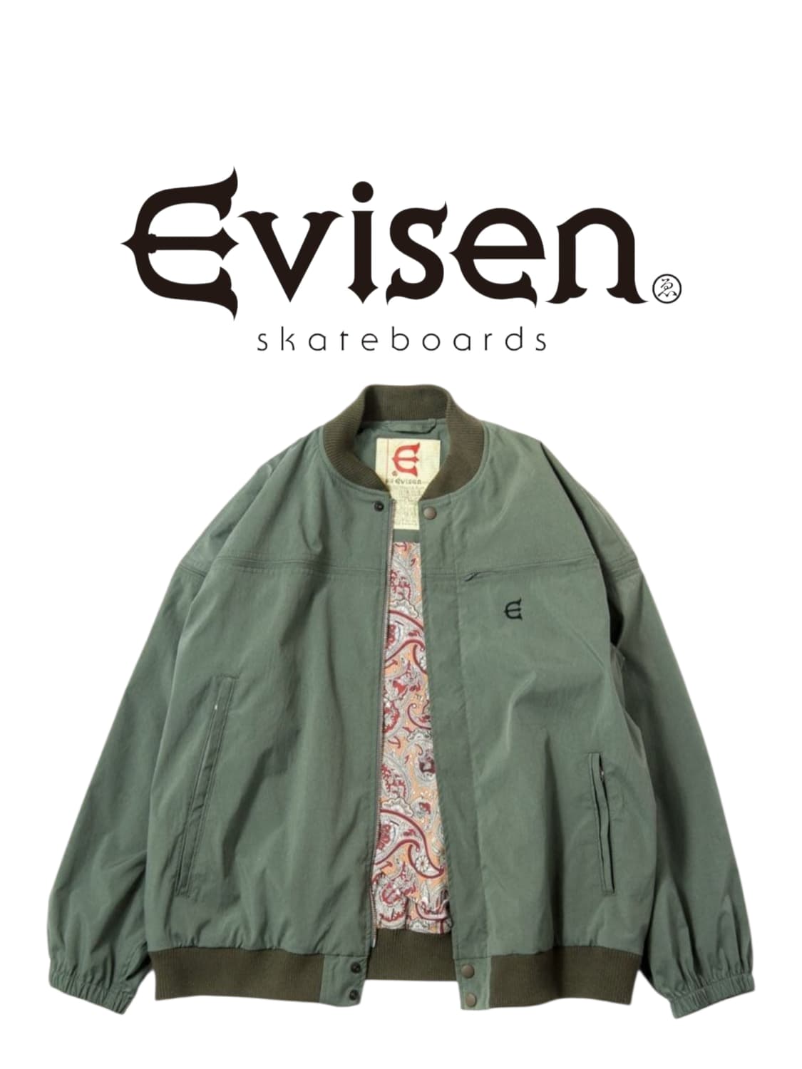 [L] BEAMS x Evisen  빔즈 에비센 블루종 자켓 상품이미지1