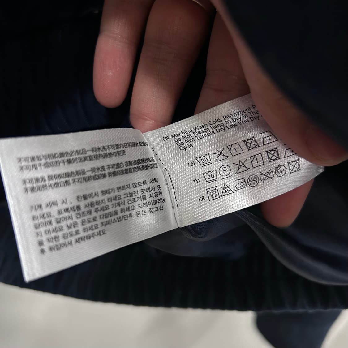 후아유 1849 스몰로고 투웨이 코튼 워크자켓 상품이미지4