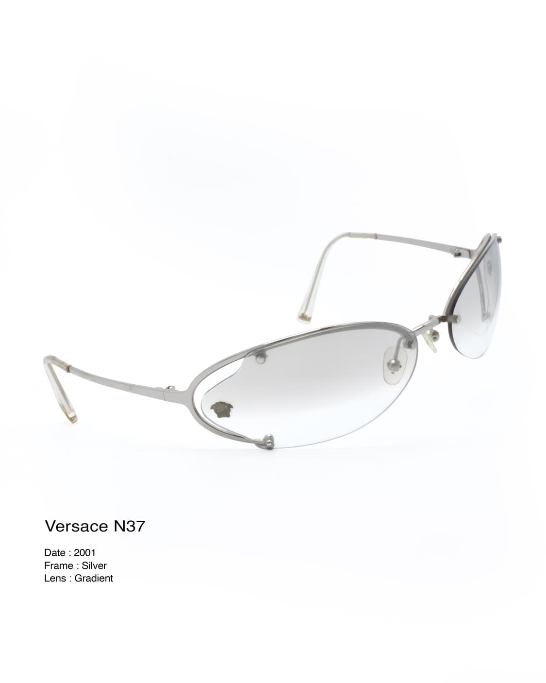 Versace N37 Medusa Sunglasses (2001) 상품이미지5