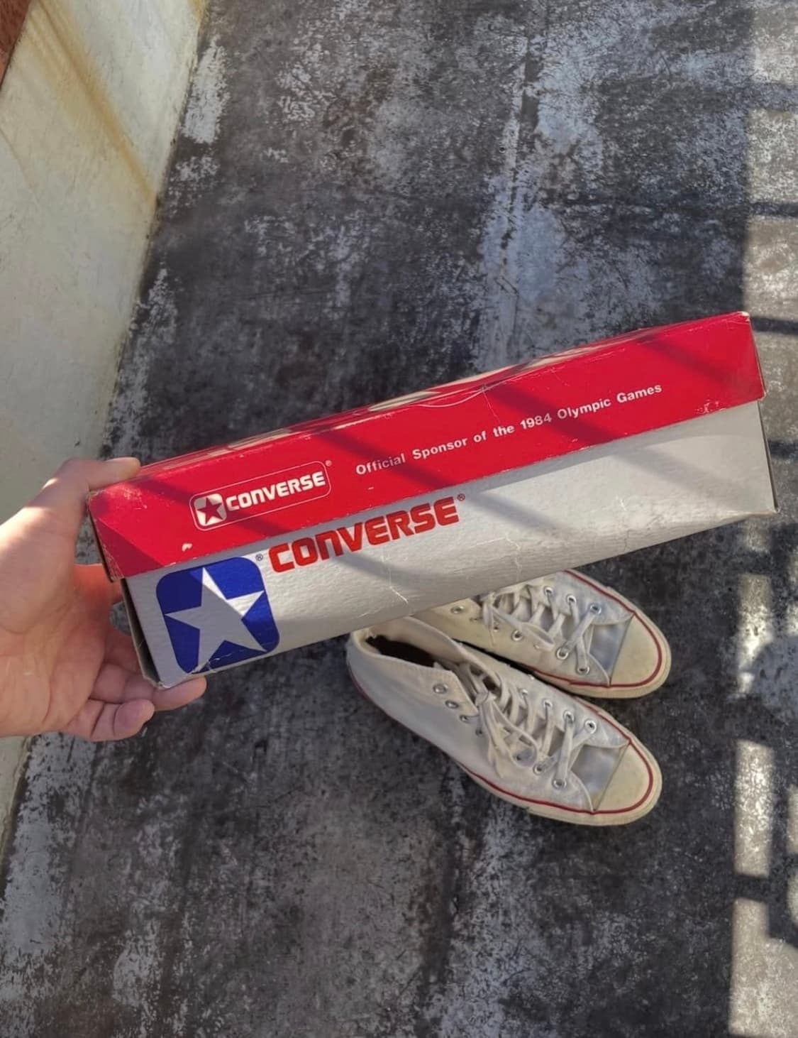 컨버스 7-80s 화이트 하이 us9 (270~275) 빈티지 USA 상품이미지7