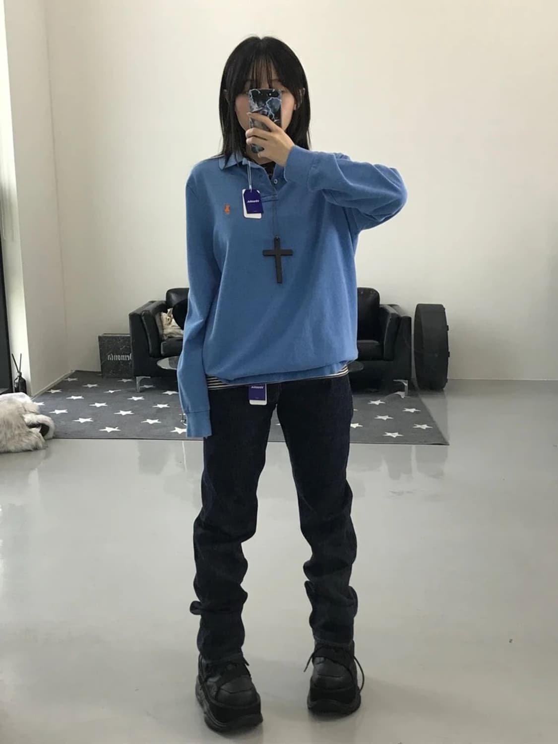 폴로랄프로렌 블루 카라티 상품이미지2