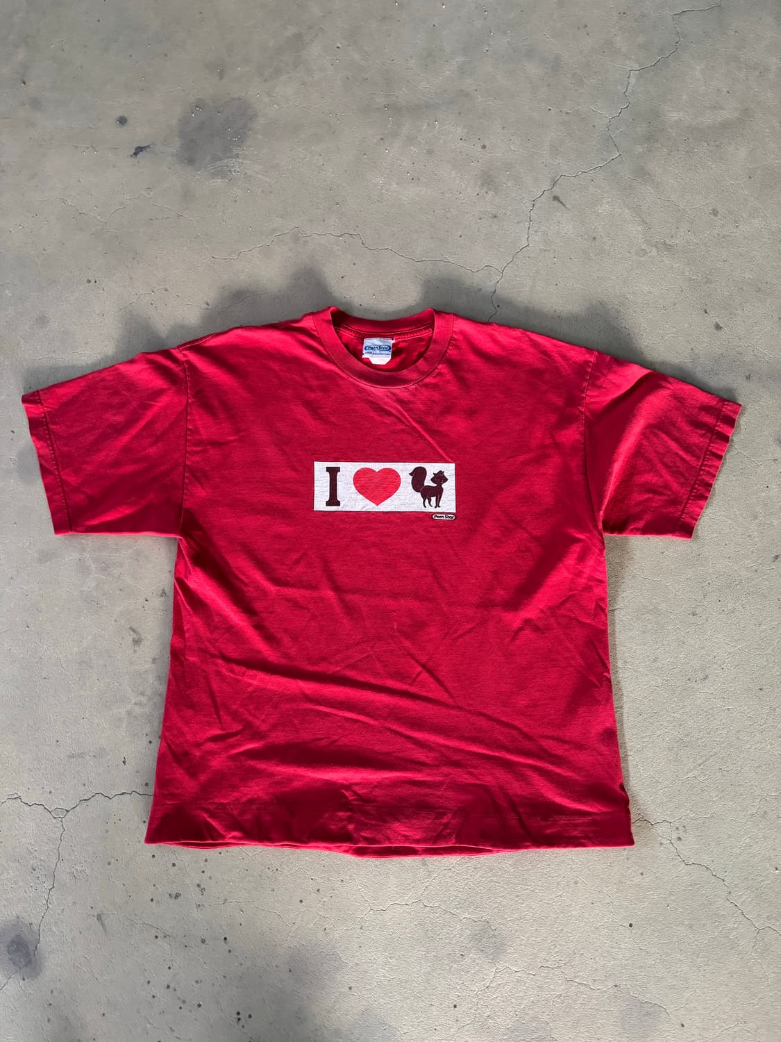 90$ 빈티지 90s Porn star 티셔츠 XL 상품이미지1